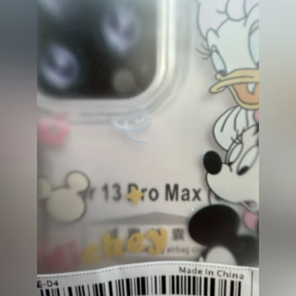 iPhone Pro Max 13 | Disney themed silicone phone case.